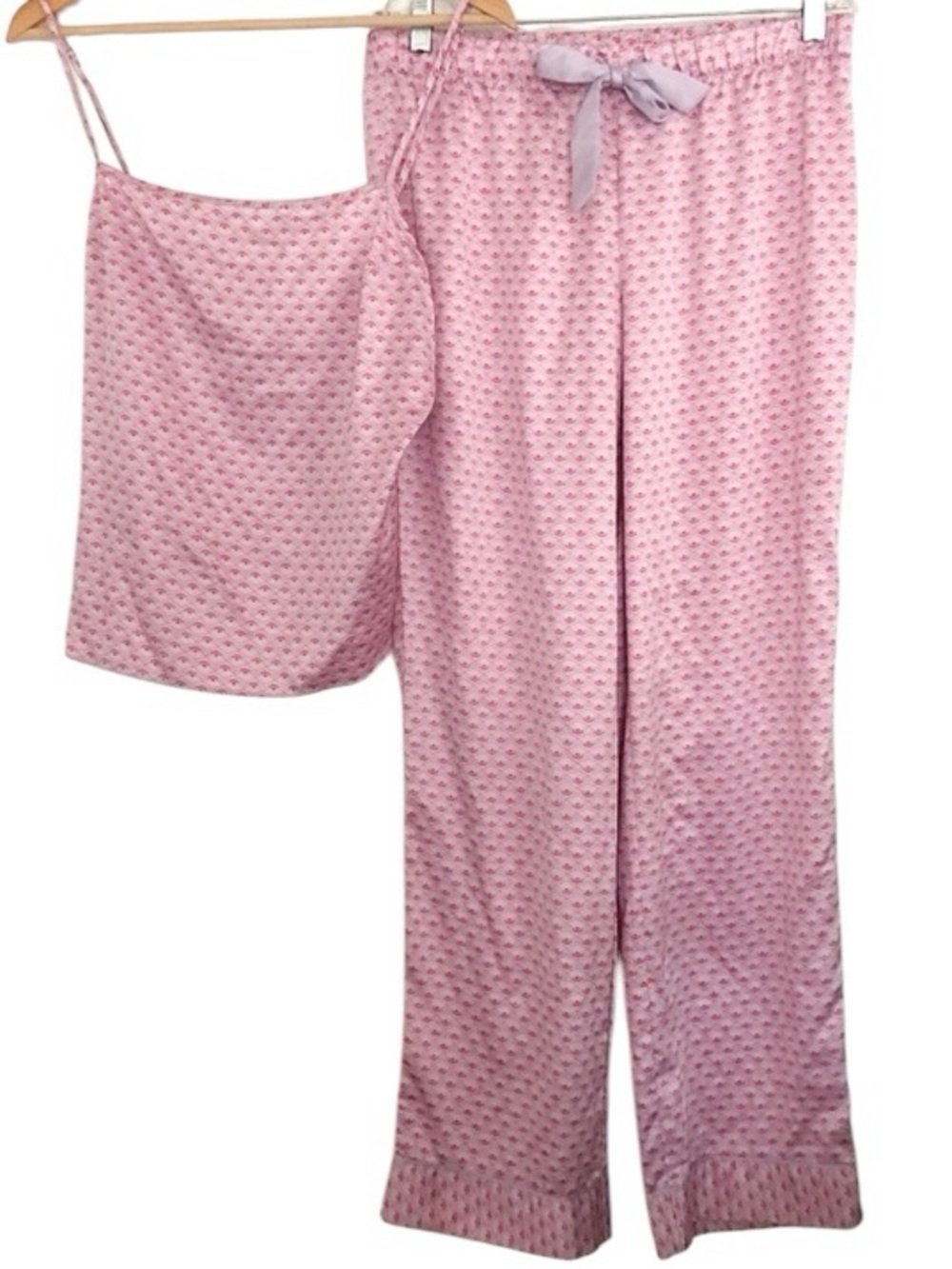 Victoria’s Secret satin cami and pants pajama set size medium